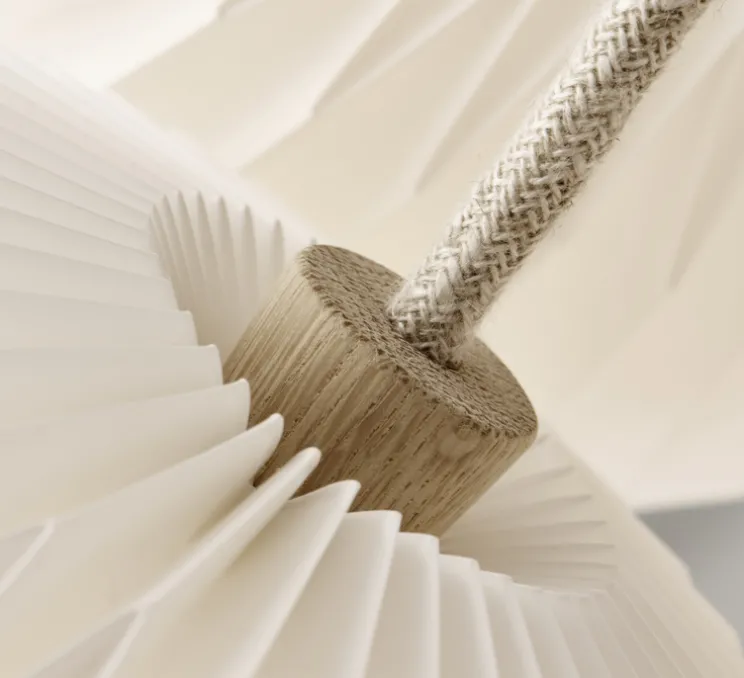 Suspension, Bouquet 5 Medium, papier blanc, Ø55cm, H40cm - Le Klint