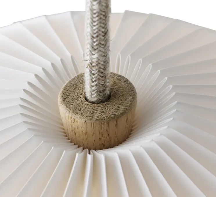 Suspension, Bouquet 5 Medium, papier blanc, Ø55cm, H40cm - Le Klint