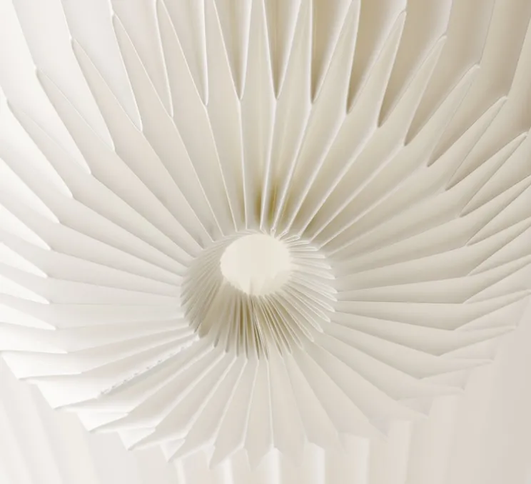 Suspension, Bouquet 1 Medium, papier blanc, Ø20cm, H21cm - Le Klint