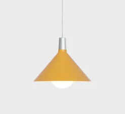 Suspension, Bower M, Jaune, Ø35cm, H19cm - Tala