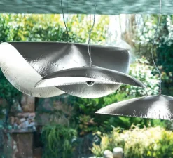 Suspension, Brass 96, argent, L120cm, H42cm - GERVASONI