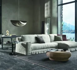 Suspension, Brass 95, argent, L80cm, H20cm - GERVASONI