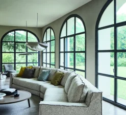 Suspension, Brass 95, argent, L80cm, H20cm - GERVASONI