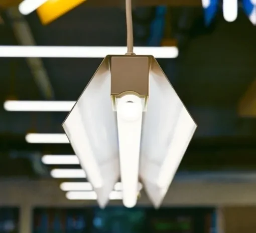 Suspension, brenda, blanc, L100cm, H15cm - Zangra