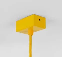 Suspension, brenda, jaune, L100cm, H15cm - Zangra