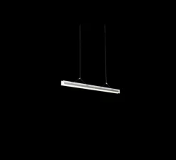Suspension, Bridge 110, Blanc brouillard, LED, dim, 2700K, 1492 lm, L110cm, H5,1cm - Tonone