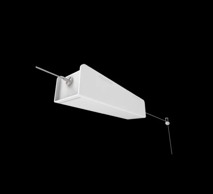 Suspension, Bridge 150, Blanc brouillard, LED, dim, 2700K, 2058 lm, L149,5cm, H5,1cm - Tonone