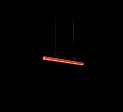 Suspension, Bridge 110, Orange lave, LED, dim, 2700K, 1492 lm, L110cm, H5,1cm - Tonone