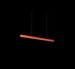 Suspension, Bridge 150, Orange lave, LED, dim, 2700K, 2058 lm, L149,5cm, H5,1cm - Tonone