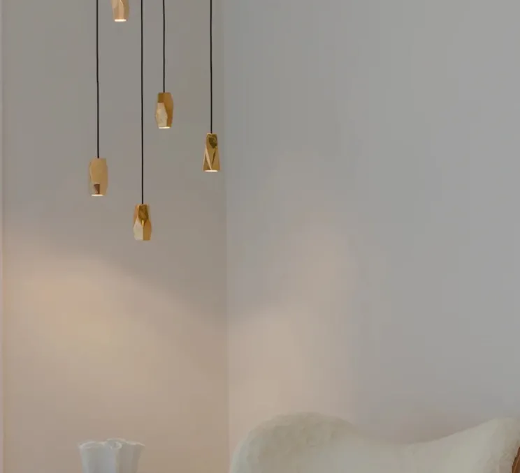 Suspension, Brighter days Penta, or, Ø10cm, H11,4cm - Umage