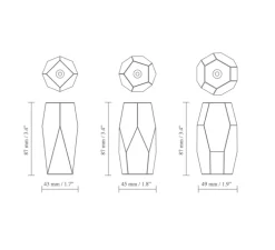 Suspension, Brighter days Penta, or, Ø10cm, H11,4cm - Umage