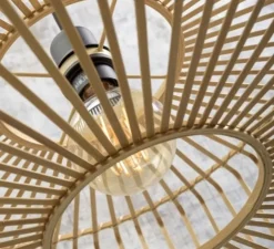 Suspension, Bromo L, naturel, Ø60cm, H18cm - Good&Mojo