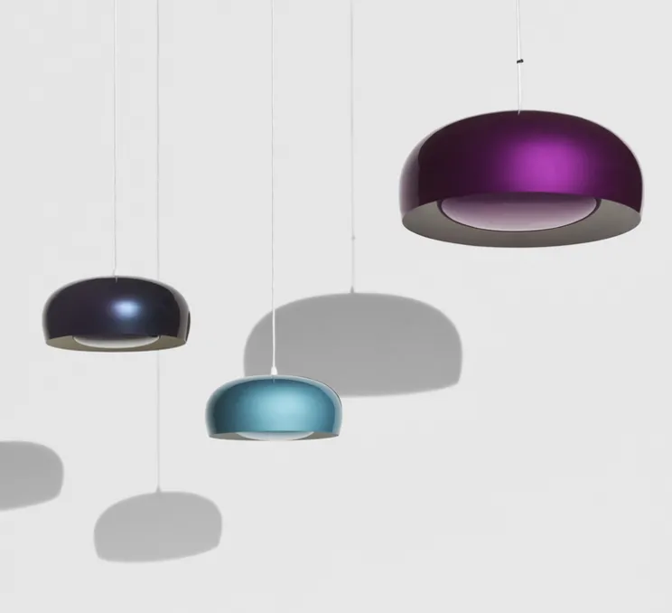 Suspension, Brush, irisé, Ø35cm, H15cm - Petite Friture