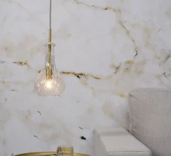 Suspension, Brussels, transparent, or , Ø14cm, H30cm - It's about Romi