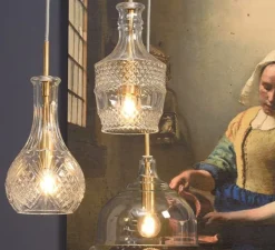 Suspension, Brussels, transparent, or , Ø13cm, H30cm - It's about Romi