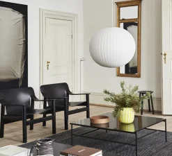 Suspension, Bubble Ball M, blanc, Ø48,5cm, H39,5cm - HAY