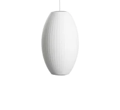 Suspension, Bubble Cigar M, blanc, Ø33cm, H53cm - HAY