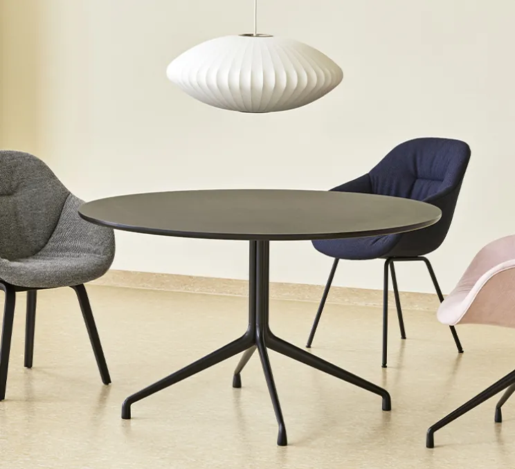 Suspension, Bubble Saucer S, blanc, Ø44,5cm, H18cm - HAY