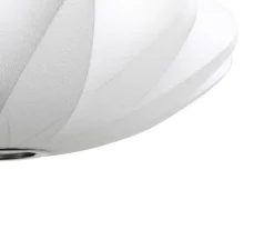 Suspension, Bubble Saucer Crisscross S, blanc, Ø44,5cm, H18cm - HAY