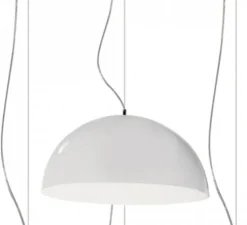 Suspension, BUBBLES, blanc, Ø45cm - Martinelli-luce