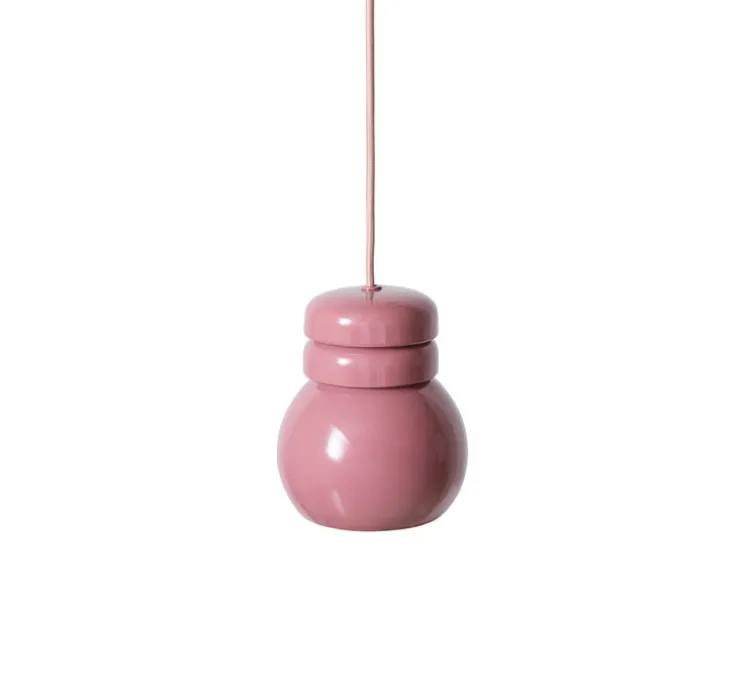 Suspension, Bulb, blush, Ø13cm, H15,2cm - HK Living