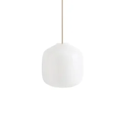 Suspension, Buoy 200, blanc, câble gris béton, Ø20cm, H20,5cm - HAY