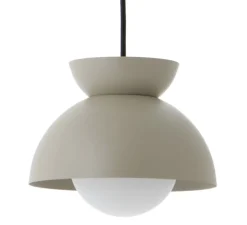 Suspension, Butterfly, gris chaud mat, Ø21cm, H18cm - Frandsen