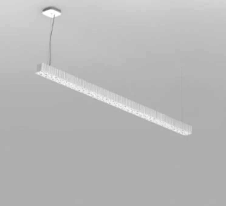 Suspension, Calipso Linear, blanc, LED, dim, 3000K, 4800 lm, L121cm, H7,9cm - Artemide