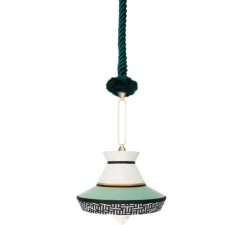 Suspension, Calypso SO GUADALOUPE, menthe, Ø36cm, H63cm - Contardi