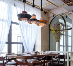 Suspension, Calypso SO GUADALOUPE, menthe, Ø36cm, H63cm - Contardi