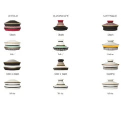 Suspension, Calypso SO XL GUADALOUPE, sel et poivre, L70cm, H63cm - Contardi