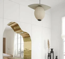 Suspension, Calyx, laiton, Ø5.3cm, H10cm - ATELIER ARETI