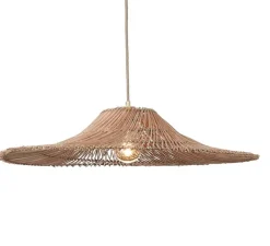 Suspension, Cancun L, naturel, Ø70cm, H16cm - Good&Mojo
