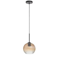 Suspension, Canica, ambre, Ø20cm, H45cm - MDC