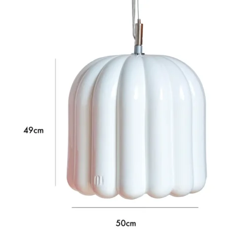 Suspension, Cannelle Grande, blanc, L50cm, H49cm - Cosin