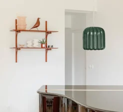 Suspension, Cannelle Grande, vert sapin, L50cm, H50cm - Cosin
