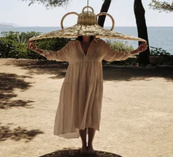 Suspension, Capeo Le Petit, osier tressé, Ø100cm, H29cm - Margaux Keller Collections