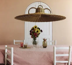 Suspension, Capeo Le Petit, osier tressé, Ø100cm, H29cm - Margaux Keller Collections