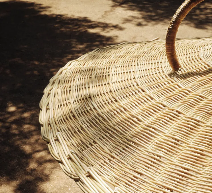 Suspension, Capeo Le Petit, osier tressé, Ø100cm, H29cm - Margaux Keller Collections