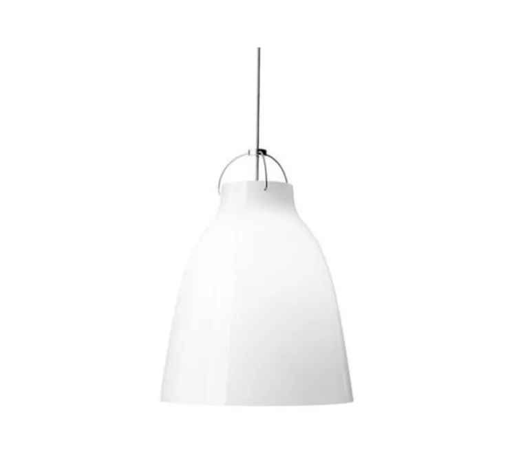Suspension, Caravaggio Opal P2, blanc, Ø25,8cm, H33,7cm - Fritz Hansen