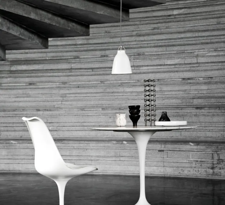 Suspension, Caravaggio P1, blanc, Ø16,5cm, H21,6cm - Fritz Hansen