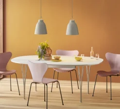 Suspension, Caravaggio P1, Gris 25, Ø16,5cm, H21,6cm - Fritz Hansen