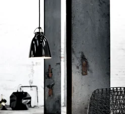 Suspension, Caravaggio P1, noir, Ø16,5cm, H21,6cm - Fritz Hansen