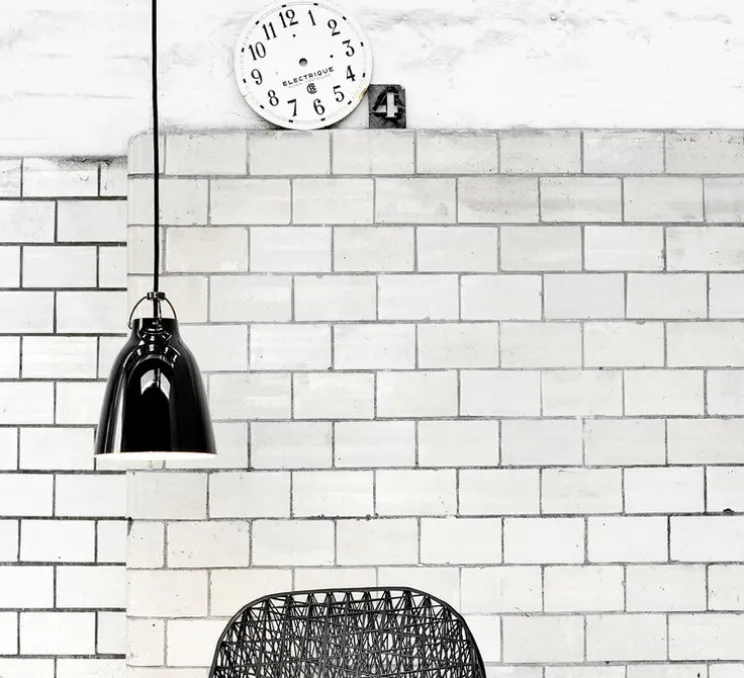 Suspension, Caravaggio P1, noir, Ø16,5cm, H21,6cm - Fritz Hansen