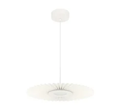 Suspension, Carmen small, blanc, DIM, LED, 2700K, 700lm, Ø50cm, H3,5cm - Hartô