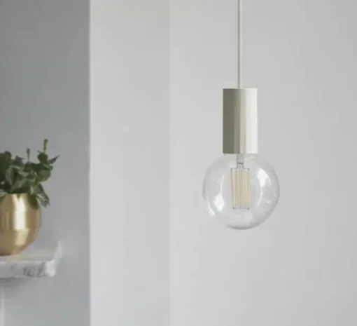 Suspension, Case Clear Bulb, Natural, dim, 2300K, H22,4cm - Vitamin