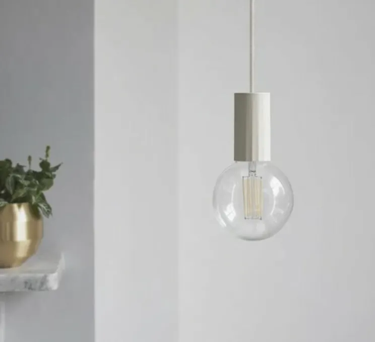 Suspension, Case Clear Bulb, Natural, dim, 2300K, H22,4cm - Vitamin