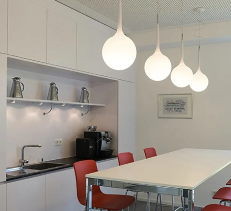 Suspension, Castore 25, blanc, H222cm, Ø25cm - Artemide