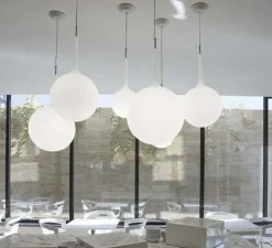 Suspension, Castore 25, blanc, H222cm, Ø25cm - Artemide