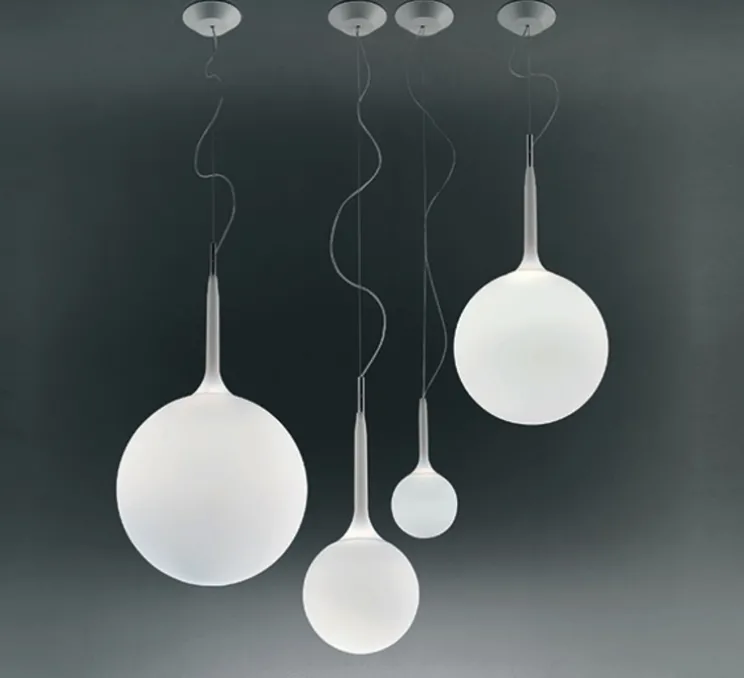 Suspension, Castore 25, blanc, H222cm, Ø25cm - Artemide